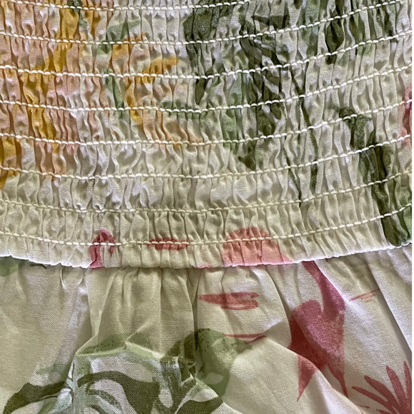 The Children's Place Tropical Smocked Tiered Dress 2T Size NEW - Picture 10 of 13